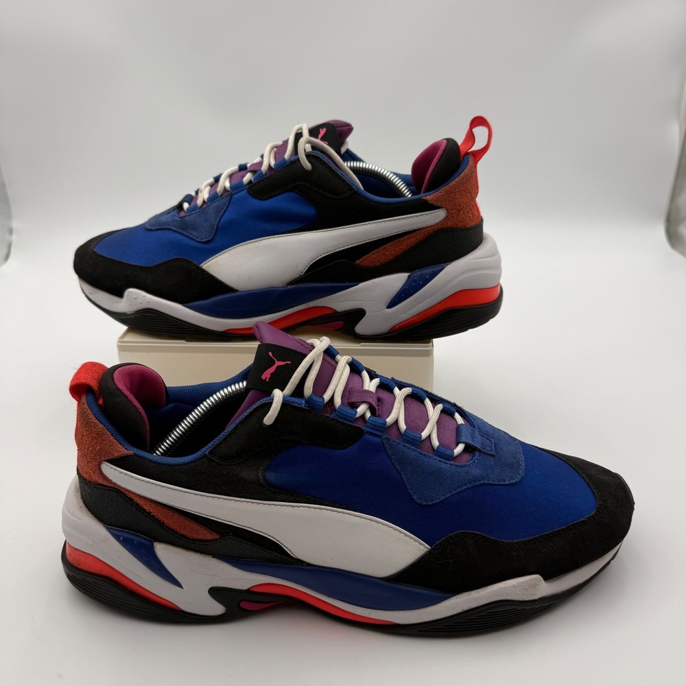 Puma Thunder Spectra Dazzling Blue Black Red Mens Sneakers 369471-01 Size‎ 11